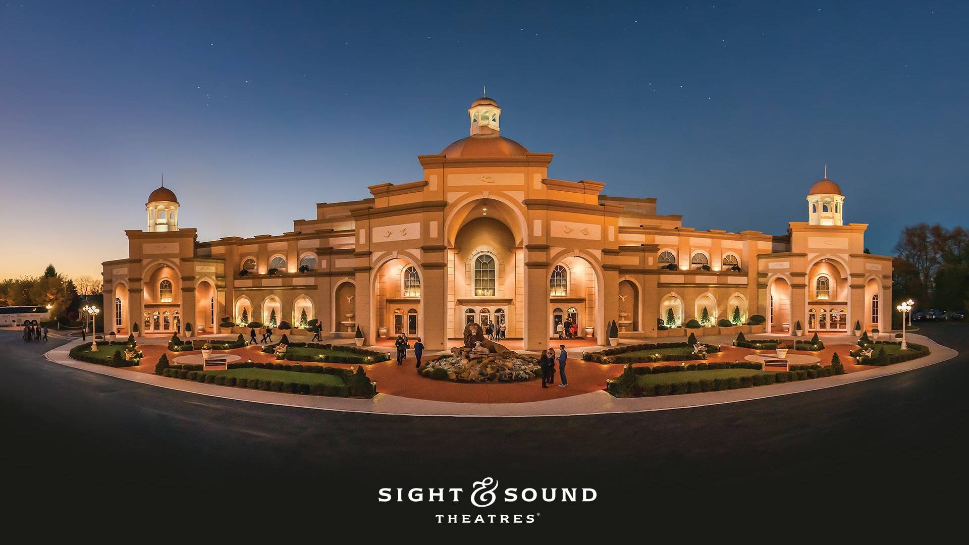 Exterior of Sight & Sound Theatre Lancaster PA