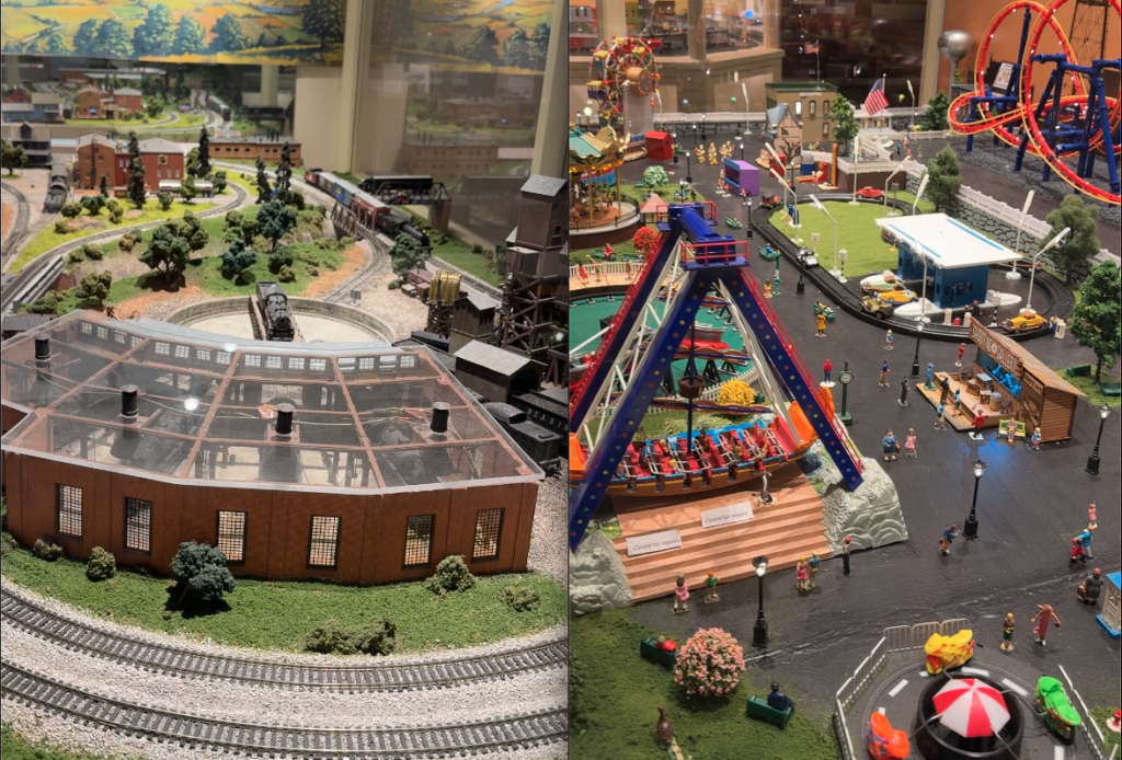 2 Displays at the National Toy Train Museum in Lancaster County